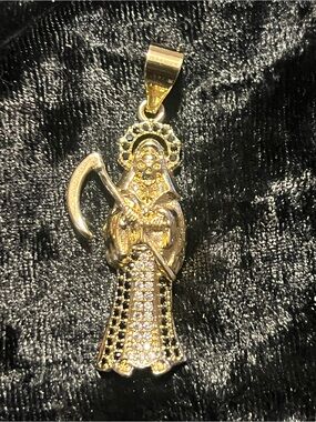 Santa Muerte pendant